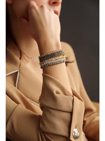 Otazu Vergold. Armband mit Swarovski Kristallen