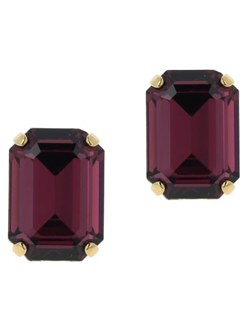 Otazu Vergold. Ohrstecker mit Swarovski Kristallen