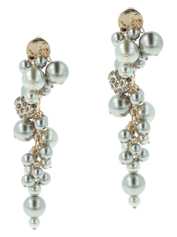Otazu Vergold. Ohrstecker mit Swarovski Perlen