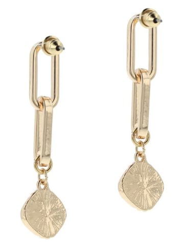 Otazu Vergold. Ohrstecker mit Kristallen