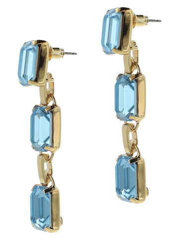 Otazu Vergold. Ohrstecker mit Swarovski Kristallen