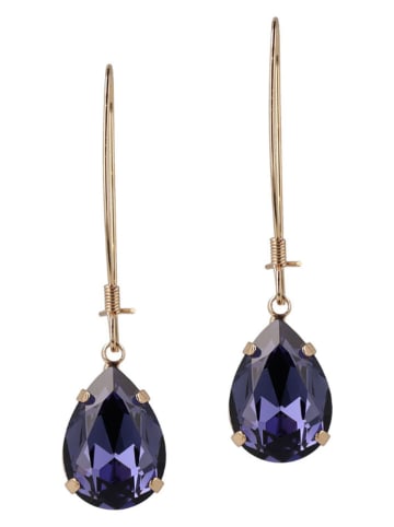 Otazu Vergold. Ohrhänger mit Swarovski Kristallen