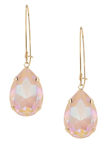 Otazu Vergold. Ohrhänger mit Swarovski Kristallen