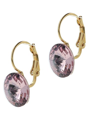 Otazu Vergold. Ohrringe mit Swarovski Kristallen
