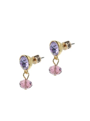 Otazu Vergold. Ohrstecker mit Swarovski Kristallen