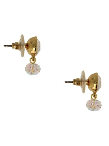 Otazu Vergold. Ohrstecker mit Swarovski Kristallen