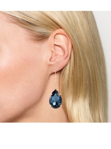 Otazu Vergold. Ohrhänger mit Swarovski Kristallen