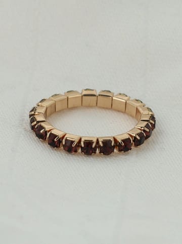 Otazu Vergold. Ring mit Swarovski Kristallen