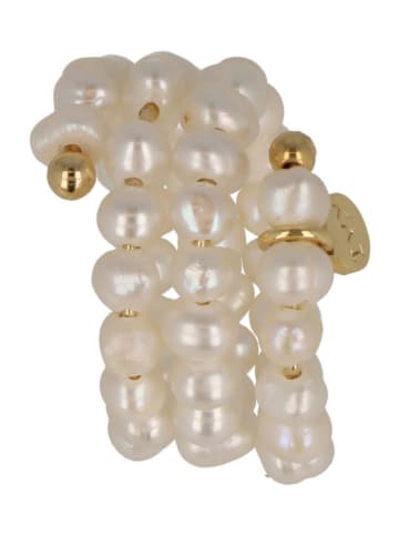 ivy Vergulde ring met Swarovski-parels