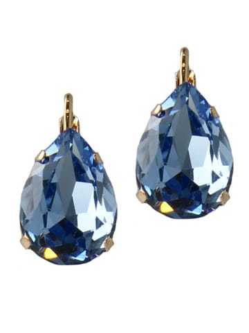 Otazu Vergold. Ohrringe mit Swarovski Kristallen