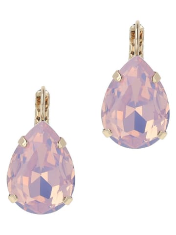 Otazu Vergold. Ohrringe mit Swarovski Kristallen