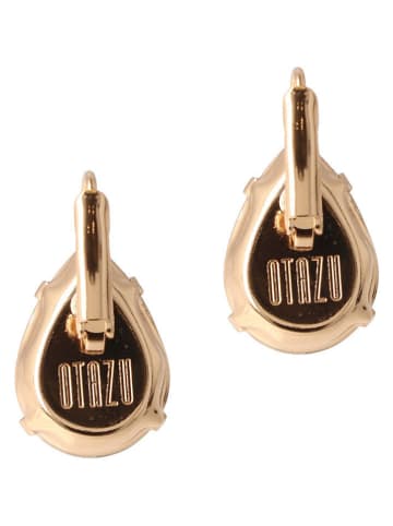 Otazu Vergold. Ohrringe mit Swarovski Kristallen