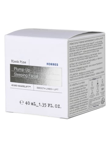 Korres Krem na noc "Black Pine" - 40 ml