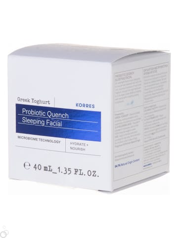 Korres Krem na noc "Greek Yoghurt" - 40 ml