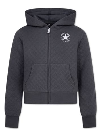 Converse Sweatjacke in Anthrazit