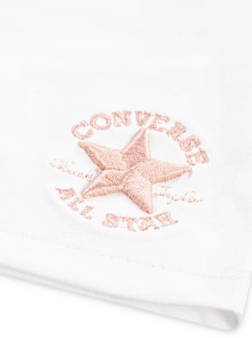 Converse 2tlg. Outfit in Weiß/ Rosa