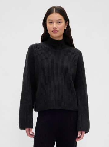 GAP Rollkragenpullover in Schwarz
