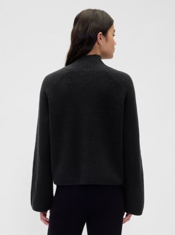 GAP Rollkragenpullover in Schwarz