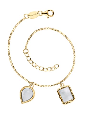 Engelsrufer Vergold. Armkette "Pure Moon" mit Edelsteinen