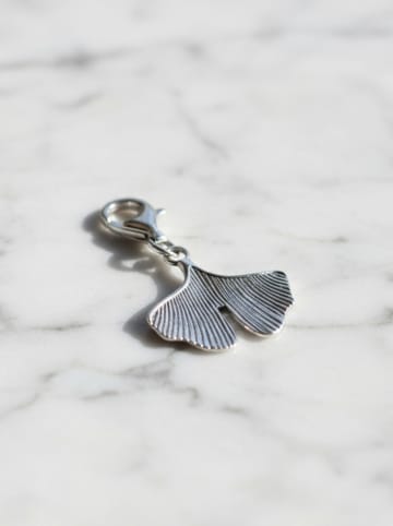 Engelsrufer Srebrna zawieszka "Ginkgo"