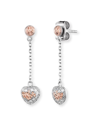 Engelsrufer Srebrne kolczyki-wkrętki "Darling" z cyrkoniami