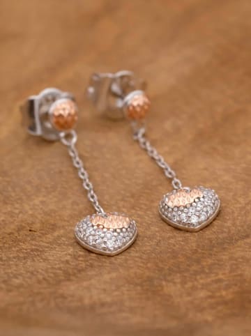 Engelsrufer Srebrne kolczyki-wkrętki "Darling" z cyrkoniami