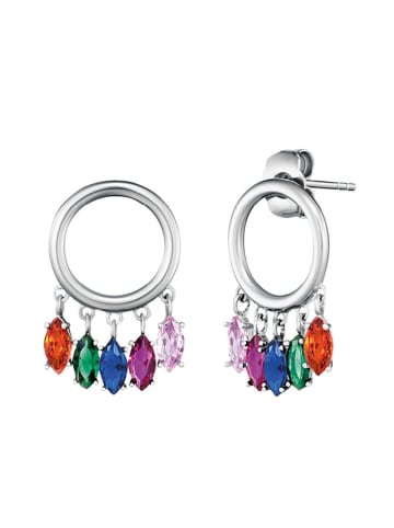 Engelsrufer Silber-Ohrstecker "Flying Stones" mit Edelsteinen