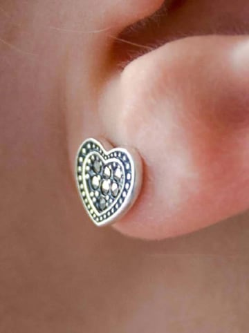 Engelsrufer Silber-Ohrstecker mit Edelsteinen