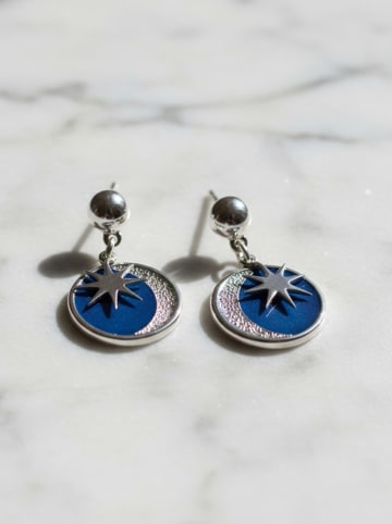 Engelsrufer Silber-Ohrstecker mit Edelsteinen