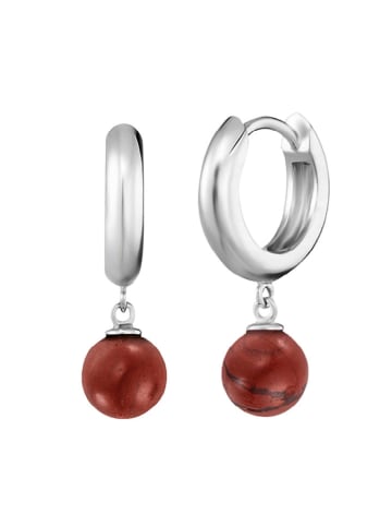 Engelsrufer Silber-Creolen "Powerful Stone" mit Edelsteinen