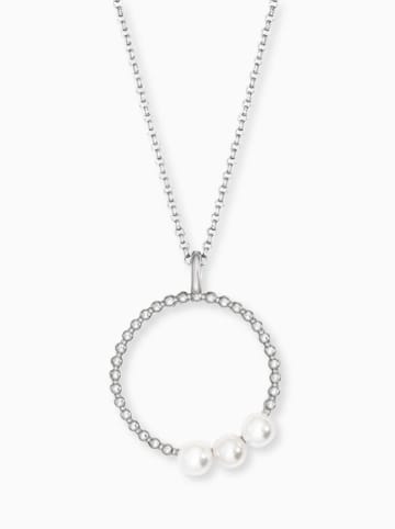 Engelsrufer Silber-Halskette "Pearls" mit Perlen - (L)42 cm