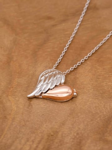 Engelsrufer Srebrny naszyjnik "With Love" z elementem ozdobnym - dł. 40 cm