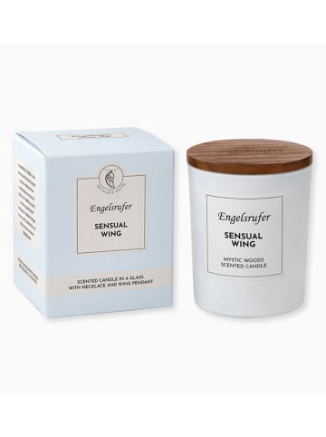 Engelsrufer Świeca zapachowa "Sensual" z naszyjnikiem "Wing"