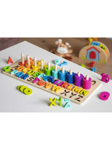 Goki 91tlg. Alphanumerisches Puzzle - ab 3 Jahren