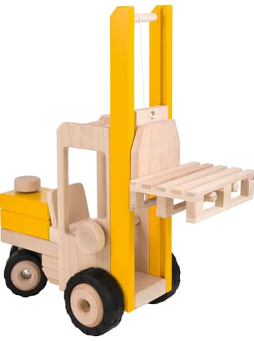 Goki Vorkheftruck geel - vanaf 3 jaar