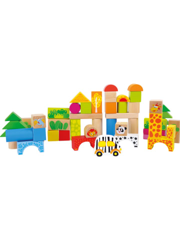 small foot Drewniane klocki "Zoo" - 12 m+