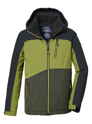 Killtec Funktionsjacke in Khaki/ Schwarz