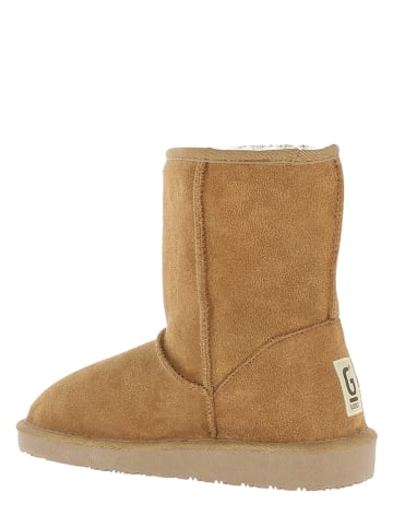 Gooce Leren winterboots "Fairfield" lichtbruin