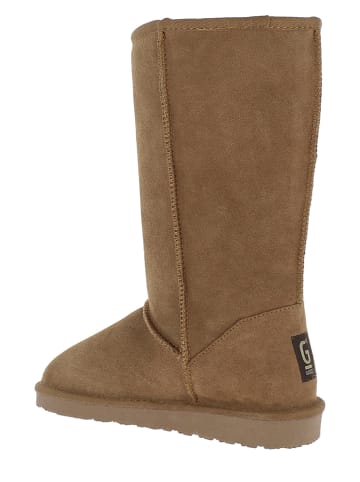 Gooce Leder-Winterstiefel "Elidir" in Hellbraun
