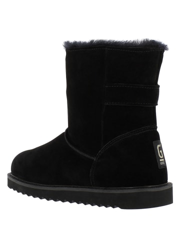 Gooce Skórzane botki zimowe "Colorado" w kolorze czarnym
