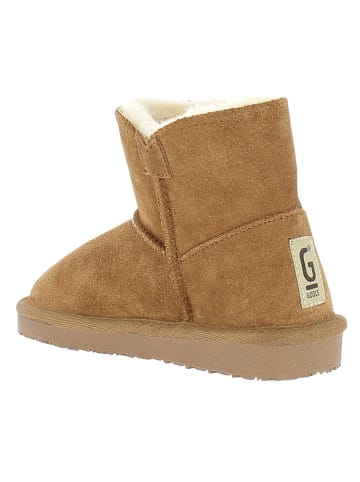 Gooce Leren winterboots "Pillar Youth" lichtbruin