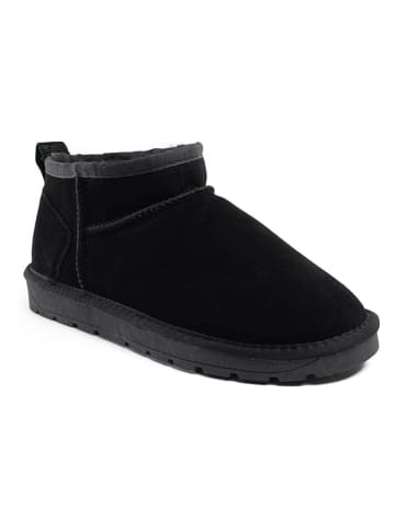 Gooce Leder-Winterboots "Mindy" in Schwarz