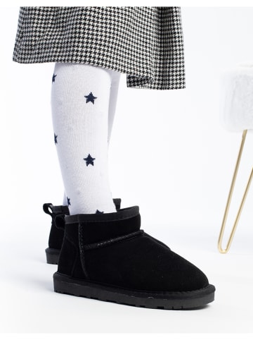 Gooce Leren winterboots "Mindiki" zwart