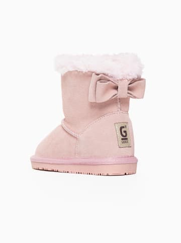 Gooce Leren winterboots "Amak" lichtroze