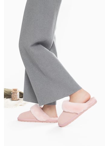 Gooce Schaffell-Hausschuhe "Emeline" in Rosa