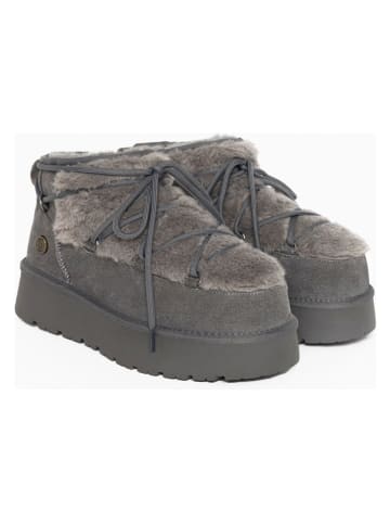 Gooce Leren winterboots "Willem" grijs