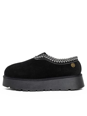 Gooce Leder-Winterboots "Wael" in Schwarz