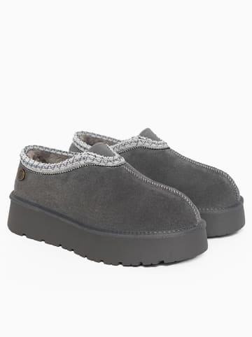 Gooce Leren winterboots "Wael" grijs