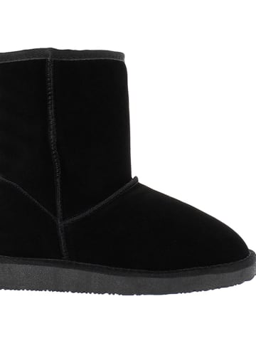 NICEBAY Leren winterboots "Medway" zwart