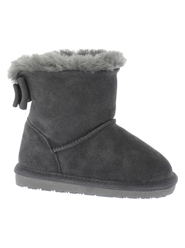 NICEBAY Leren winterboots "Elwha" grijs